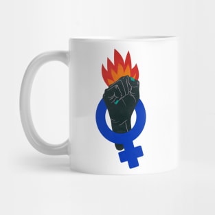 The feminist struggle Mug